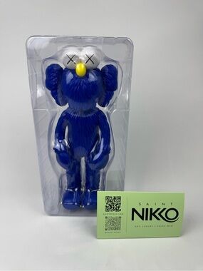 KAWS BFF Blue Companion Vinyl Figure Gone Share Open Edition